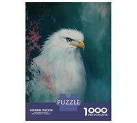 Rompecabezas De 1000 Piezas para Adolescentes Majestic Bald Eagle Portrait Rompecabezas para Adultos Juegos Relajantes Decoración del Hogar Juego Desafiante Regalos 70x50cm/1000pcs