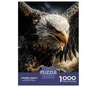 Rompecabezas De 1000 Piezas para Adolescentes Majestic Bald Eagle Portrait Rompecabezas para Adultos Juguetes Antiestrés Análisis Y Lógica Cumpleaños Y Navidad 38x26cm/1000pcs