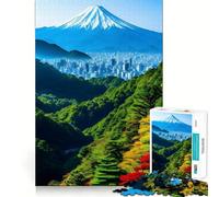 Rompecabezas de 1000 Piezas para Adolescentes Majestuoso Paisaje volcánico,Corte, lógica Divertida,Juguete Divertido,Juego Tranquilo,diversión de cumpleaños,Juego Divertido (38x52cm)