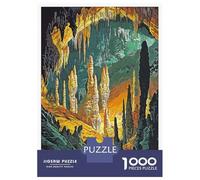Rompecabezas De 1000 Piezas para Adolescentes Mammoth Cave National Park Rompecabezas para Adolescentes Juego Familiar Mejora La Memoria Cumpleaños Y Navidad 38x26cm/1000pcs