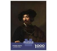 Rompecabezas De 1000 Piezas para Adolescentes Man with A Steel Gorget Rompecabezas para Adultos Juego Práctico Regalo De Cumpleaños Regalos De Cumpleaños Únicos 38x26cm/1000pcs