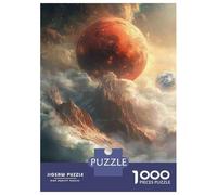 Rompecabezas De 1000 Piezas para Adolescentes Mars The Red Planet Rompecabezas para Adultos Juegos Relajantes Alivia El Estrés Ayuda A Ejercitar El Cerebro 70x50cm/1000pcs