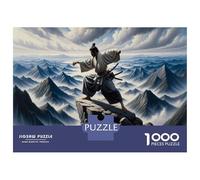 Rompecabezas De 1000 Piezas para Adolescentes Master of The Mountains A Journey to Zen Mastery Rompecabezas para Adultos Juego Práctico Ensamblaje De Patrones Regalo De Cumpleaños, Regalos, 38x26cm/1
