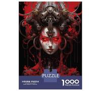 Rompecabezas De 1000 Piezas para Adolescentes Medusa Headpiece for Women Rompecabezas para Adultos Juego Práctico Mejora La Memoria Regalo De Cumpleaños, Regalos, 52x38cm/1000pcs