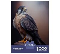 Rompecabezas De 1000 Piezas para Adolescentes Merlin Falcon Oil Paint Rompecabezas para Adultos Juegos Relajantes Corte De Precisión Cumpleaños 52x38cm/1000pcs