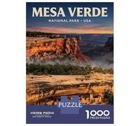Rompecabezas De 1000 Piezas para Adolescentes Mesa Verde National Park Travel Rompecabezas para Adultos Juego Familiar Difícil Difícil Cumpleaños Y Navidad 52x38cm/1000pcs