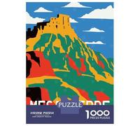 Rompecabezas De 1000 Piezas para Adolescentes Mesa Verde Poster Rompecabezas para Adolescentes Juegos Relajantes Montaje De Patrones Regalos para Amigos Y Familiares 70x50cm/1000pcs