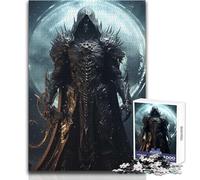 Rompecabezas de 1000 Piezas para Adolescentes, Metal, Punk, señor de la Muerte, Relajante, Suave, para Actividades de Ocio, Corte Fino y Suave, Juguete Artesanal, tamaño 50x75cm