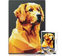 Rompecabezas de 1000 Piezas para Adolescentes, mi Perro Golden Retriever, Juego de desafío único, Corte de precisión, Juguete Educativo, tamaño 38x26cm