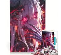 Rompecabezas de 1000 Piezas para Adolescentes: Miedo a la Belleza Anime, Juegos relajantes, desafiantes para completar, Que mejoran el Amor Entre Parejas 38x52cm