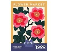Rompecabezas De 1000 Piezas para Adolescentes Milan Flower Market Print Rompecabezas para Adultos Juguete Decoración De Pared Mejora La Memoria Desafío Educativo 52x38cm/1000pcs