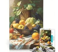 Rompecabezas de 1000 Piezas para Adolescentes MIS Frutas FAVORITAS decoración de Pared con Juguetes Ideal para Pasar el Tiempo en casa Durante Las Vacaciones para Fortalecer el Amor Entre Parejas
