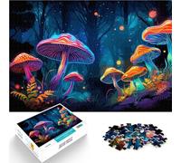 Rompecabezas de 1000 Piezas para Adolescentes Mitología del Bosque Juego desafiante y Juego Familiar Regalos de cumpleaños 52x38cm