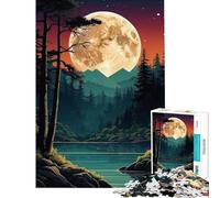 Rompecabezas de 1000 Piezas para Adolescentes Modelo Moonlight Ideal para Juegos educativos desafíos Juegos Familiares y como Regalo Divertido y humorístico para cumpleaños (tamaño 50x75cm)