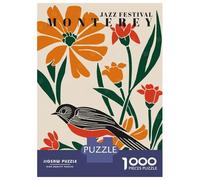 Rompecabezas De 1000 Piezas para Adolescentes Monterey Jazz Fest Rompecabezas para Adultos Juguetes De Bricolaje Decoración del Hogar Regalo De Cumpleaños, Regalos, 52x38cm/1000pcs