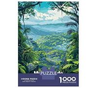 Rompecabezas De 1000 Piezas para Adolescentes Monteverde Cloud Forest Reserve, Costa Rica Rompecabezas para Adultos Juego Práctico Decoración Gran Regalo para Jugar 70x50cm/1000pcs