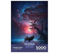 Rompecabezas De 1000 Piezas para Adolescentes Moonlight Serenade Rompecabezas para Adultos Juegos Relajantes Vacaciones En Casa Matar El Tiempo 52x38cm/1000pcs