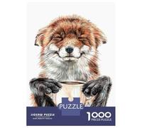Rompecabezas De 1000 Piezas para Adolescentes Morning Fox Rompecabezas para Adultos Juego Práctico Arte De Pared Oferta como Regalos para Toda La Familia 38x26cm/1000pcs