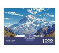 Rompecabezas De 1000 Piezas para Adolescentes Mount Aconcagua Rompecabezas para Adultos Juguetes Antiestrés Difícil Difícil Cumpleaños Y Navidad 38x26cm/1000pcs