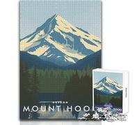 Rompecabezas de 1000 Piezas para Adolescentes, Mount Hood, Oregon, Juguetes educativos, Regalo de cumpleaños, Regalo de Amigo Secreto, tamaño 50x75cm