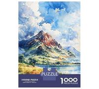 Rompecabezas De 1000 Piezas para Adolescentes Mountain Serenity Rompecabezas para Adultos Juguete Decoración De Pared Decoración De Pared Juego Desafiante Regalos 52x38cm/1000pcs