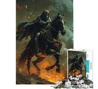 Rompecabezas de 1000 Piezas para Adolescentes Muertes Viaje sombrío Juguetes educativos Juegos educativos Obra de Arte Regalo Corte de precisión (tamaño 38x52cm)