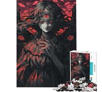 Rompecabezas de 1000 Piezas para Adolescentes Mujer del Tercer Ojo Rompecabezas para Adultos Juegos relajantes Una Obra de Arte Regalos para Reducir el estrés (Tamaño 38x26cm)