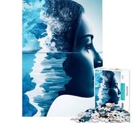 Rompecabezas de 1000 Piezas para Adolescentes Mujer Guardiana de la Tierra Juegos Divertidos Juguetes Adictivos para Cultivar la Paciencia Regalos para Mujeres y Hombres Divertidos y con Humor