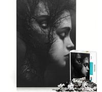 Rompecabezas de 1000 Piezas para Adolescentes Mujer transformada en árbol Juegos educativos desafío exigente Regalo de cumpleaños 38x52cm