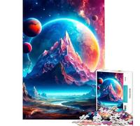 Rompecabezas de 1000 Piezas para Adolescentes Mundo Oculto Difícil y desafiante Una Obra de Arte Juegos Divertidos Apto para Mayores de 14 años 38x52cm