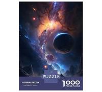 Rompecabezas De 1000 Piezas para Adolescentes Mysterious Universe Rompecabezas para Adultos Juguetes De Bricolaje Montaje De Patrones Ayuda A Ejercitar El Cerebro 52x38cm/1000pcs