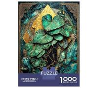 Rompecabezas De 1000 Piezas para Adolescentes Mystic Bloom of The Golden Depths Rompecabezas Juegos Relajantes Regalos para Mujeres Cumpleaños 70x50cm/1000pcs