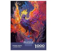 Rompecabezas De 1000 Piezas para Adolescentes Mystic Phoenix Rompecabezas para Adultos Juguetes DIY para La Diversión Familiar para Cumpleaños, Navidad 38x26cm/1000pcs