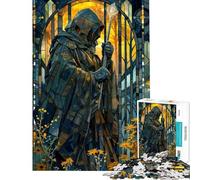 Rompecabezas de 1000 Piezas para Adolescentes Mystic Wanderer in Bloom Rompecabezas para Adultos Juegos relajantes desafío difícil cumpleaños y Navidad (tamaño 50x75cm)