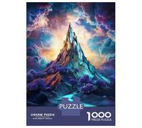 Rompecabezas De 1000 Piezas para Adolescentes Mystical Mountain Landscape Rompecabezas para Adultos Juegos Divertidos Regalos para Mujeres Desafiantes De Completar 38x26cm/1000pcs