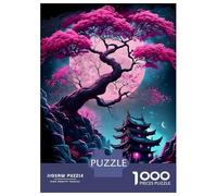 Rompecabezas De 1000 Piezas para Adolescentes Mystical Tree 10 Rompecabezas para Adultos Juguete Decoración De Pared Patrón De Montaje Gran Regalo para Jugar 52x38cm/1000pcs