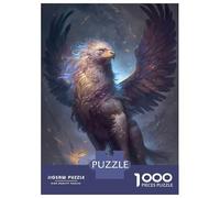 Rompecabezas De 1000 Piezas para Adolescentes Mythical Griffin Rompecabezas para Adolescentes Juguetes Antiestrés Regalos para Mujeres Regalos para Reducir El Estrés 38x26cm/1000pcs