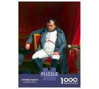 Rompecabezas De 1000 Piezas para Adolescentes Napoleon at Fontainebleau Rompecabezas para Adultos Juego Familiar Decoración del Hogar Cumpleaños Y Navidad 52x38cm/1000pcs
