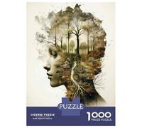 Rompecabezas De 1000 Piezas para Adolescentes Nature in Your Mind Rompecabezas para Adultos Juegos Divertidos Desafío Educativo De Análisis Y Lógica 38x26cm/1000pcs
