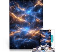 Rompecabezas de 1000 Piezas para Adolescentes Nebulosa Cósmica Juegos educativos Decoración del hogar Mejorar el Amor Entre Parejas 75x50cm