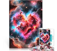 Rompecabezas de 1000 Piezas para Adolescentes Nebulosa del Corazón Juguetes educativos de Aprendizaje Decoración 38x26cm