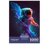 Rompecabezas De 1000 Piezas para Adolescentes Neon Explosion Rompecabezas para Adultos Juegos Familiares Decoración del Hogar Regalos Y Cumpleaños Únicos 38x26cm/1000pcs