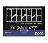 Rompecabezas De 1000 Piezas para Adolescentes No Days Off Rompecabezas para Adultos Juego Práctico Desafío Difícil Difícil Y Desafiante 70x50cm/1000pcs