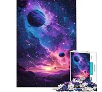 Rompecabezas de 1000 Piezas para Adolescentes Noche Astral Ayuda a ejercitar el Cerebro Decoración para el hogar Juego práctico para Mayores de 14 años 38x52cm