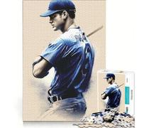 Rompecabezas de 1000 Piezas para Adolescentes Nos Encanta el béisbol Juegos relajantes y desafiantes para completar Fomenta el Amor Entre Parejas 38x26cm