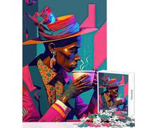 Rompecabezas de 1000 Piezas para Adolescentes Nos Encanta el café decoración del hogar Juguetes Regalo cumpleaños Juegos relajantes Actividades Divertidas en casa tamaño 38x52cm