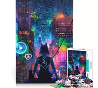 Rompecabezas de 1000 Piezas para Adolescentes Nunca tuviste Que salvarme Juego Familiar decoración de Pared para Fortalecer el Amor Entre Parejas 50x75cm