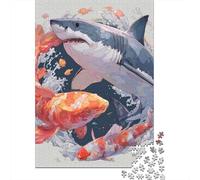 Rompecabezas De 1000 Piezas para Adolescentes Ocean Life Art Print-2 Rompecabezas para Adolescentes Juego Práctico para Mejorar La Memoria Regalos Y Cumpleaños Únicos 38x26cm/1000pcs