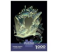Rompecabezas De 1000 Piezas para Adolescentes Ocean Life Book Reading Rompecabezas para Adolescentes Juego Práctico para Mejorar La Memoria Regalos Y Cumpleaños Únicos 70x50cm/1000pcs