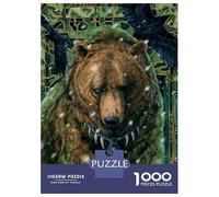 Rompecabezas De 1000 Piezas para Adolescentes Odin Bear Rompecabezas para Adultos Juegos Relajantes Vacaciones En Casa Matar El Tiempo 38x26cm/1000pcs